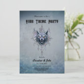 神秘的な狼の頭。 招待状 (スタンド正面)