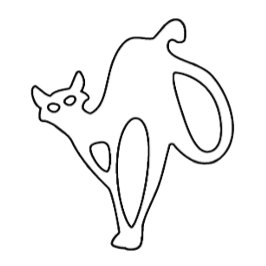 神秘的な猫はっきりしたの優雅さの表現 マグカップ