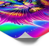 神秘的な猫ポスター ポスター (角)