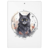 神秘的な猫 クリップボード (裏面)