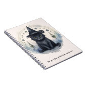 神秘的な猫 ノートブック (右側)