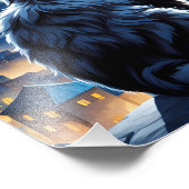 神秘的な猫 フォトプリント            (角)