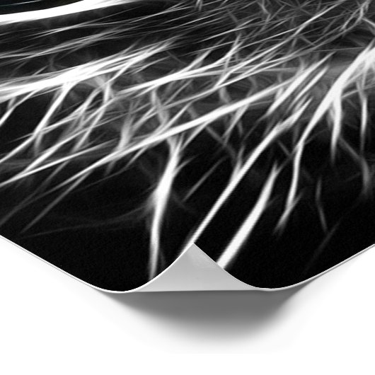 神秘的な猫 ポスター (角)