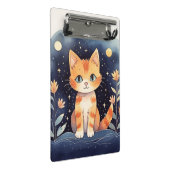 神秘的な猫 ミニクリップボード (アングル)
