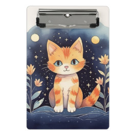 神秘的な猫 ミニクリップボード