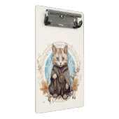 神秘的な猫 ミニクリップボード (アングル)