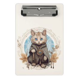 神秘的な猫 ミニクリップボード
