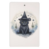 神秘的な猫 ミニクリップボード (裏面)