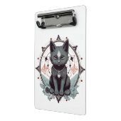 神秘的な猫 ミニクリップボード (アングル2)