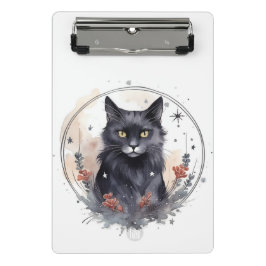 神秘的な猫 ミニクリップボード