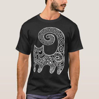 神秘的な猫 Tシャツ