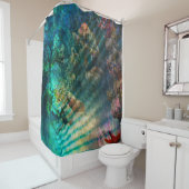 神秘的な珊瑚礁のカーテン シャワーカーテン (インサイチュ)