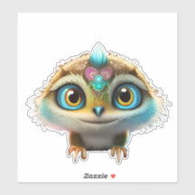 神秘的な生き物のデザイン.1シール