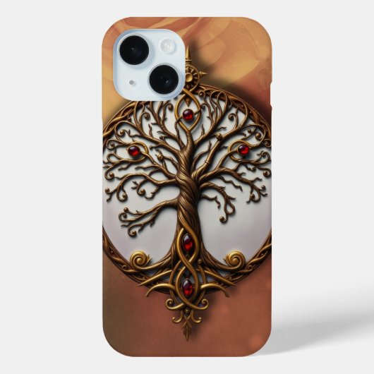 神秘的な生命の樹 Case-Mate iPhoneケース (裏面)