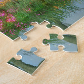 神秘的な白いユニコーン |ファンタジー ジグソーパズル (側面)