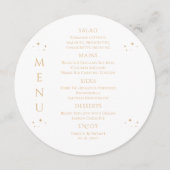 神秘的な白金ゴールドサンムーンスターズ宇宙結婚ズ メニュー (正面)