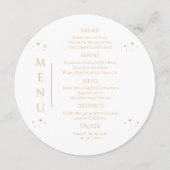 神秘的な白金ゴールドサンムーンスターズ宇宙結婚ズ メニュー (正面)