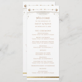 神秘的な白金ゴールド太陽スタームーン天文学宇宙 プログラム