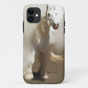 神秘的な白馬の穹窖のiPhone 5/5Sの箱 iPhone 11 ケース