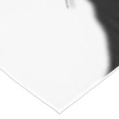 神秘的な白黒のサレムの猫 テーブルクロス (アングル)