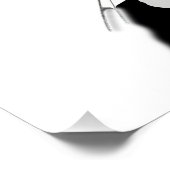 神秘的な白黒のサレムの猫 ポスター (コーナー)