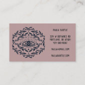 神秘的な目とバラつる植物マジカルボホ5 ロイヤリティカード (裏面)