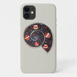 神秘的な目のパターン – サイケデリックトリップ(幻覚体験)のようなデザイン iPhone 11 ケース