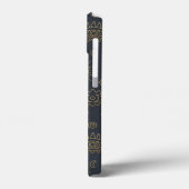 神秘的な目のパターンiPhoneケース、ヴィンテージパターン Case-Mate iPhoneケース (裏面 / 左)