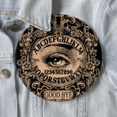 神秘的な目の魔女ボード 缶バッジ (インサイチュ)