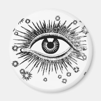 神秘的な目は全てを見る マグネット