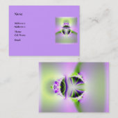 神秘的な目 名刺 (正面/裏面)