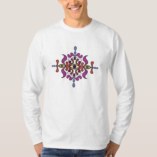 神秘的な瞳 Tシャツ (正面)