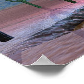 神秘的な砂漠の夜 ポスター (角)