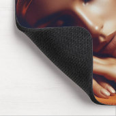 神秘的な砂漠の守護者フォトモンタージュ マウスパッド (コーナー)