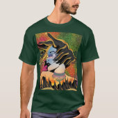 神秘的な秋の女王 Tシャツ (正面)