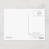 神秘的な秋ヴァンパイアハロウィンフェアリーファンタジーアート ポストカード (裏面)