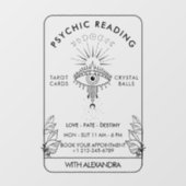 神秘的な第三眼月相ホログラフィック ウィンドウサイン (シート)