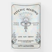 神秘的な第三眼月相ホログラフィック 横断幕 (縦)