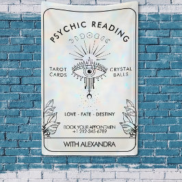 神秘的な第三眼月相ホログラフィック 横断幕