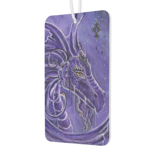 神秘的な紫色のドラゴンエアフレッシュナーbyルネ カーエアーフレッシュナー (左)