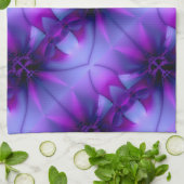 神秘的な紫 キッチンタオル (折り畳み)