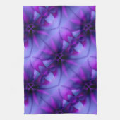 神秘的な紫 キッチンタオル (縦)