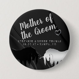 神秘的な結婚一角獣（新郎の母） 缶バッジ