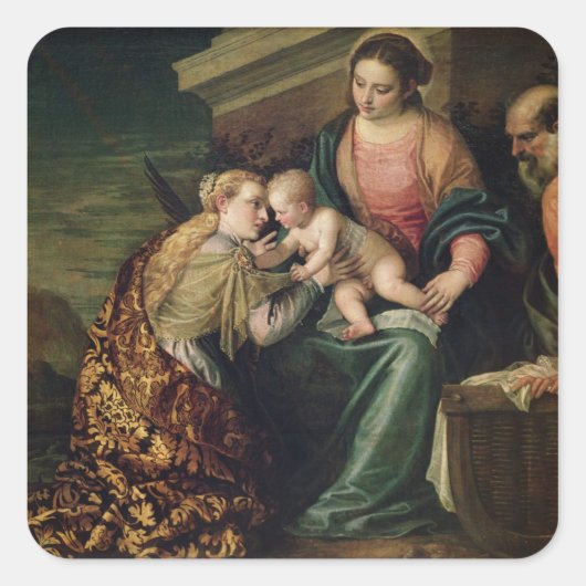 神秘的な結婚 スクエアシール (正面)