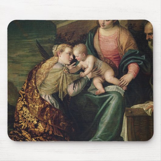 神秘的な結婚 マウスパッド (正面)