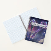 神秘的な結晶鍵 ノートブック (内部)