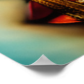 神秘的な美しいゴールデン女神 ポスター (角)