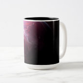 神秘的な美しい惑星 ツートーンマグカップ (正面右)
