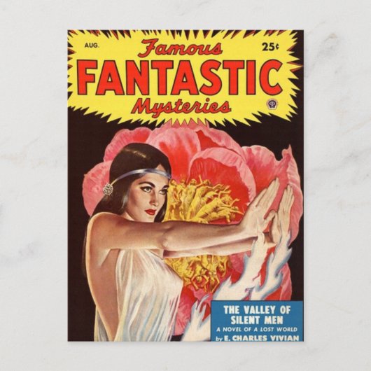 神秘的な聖職者 ポストカード (正面)