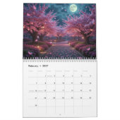 神秘的な自然の風景 2026 ファンタジー壁掛けカレンダー カレンダー (2月 2027)